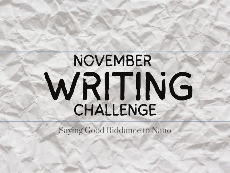 What is the November Writing&nbsp;Challenge?